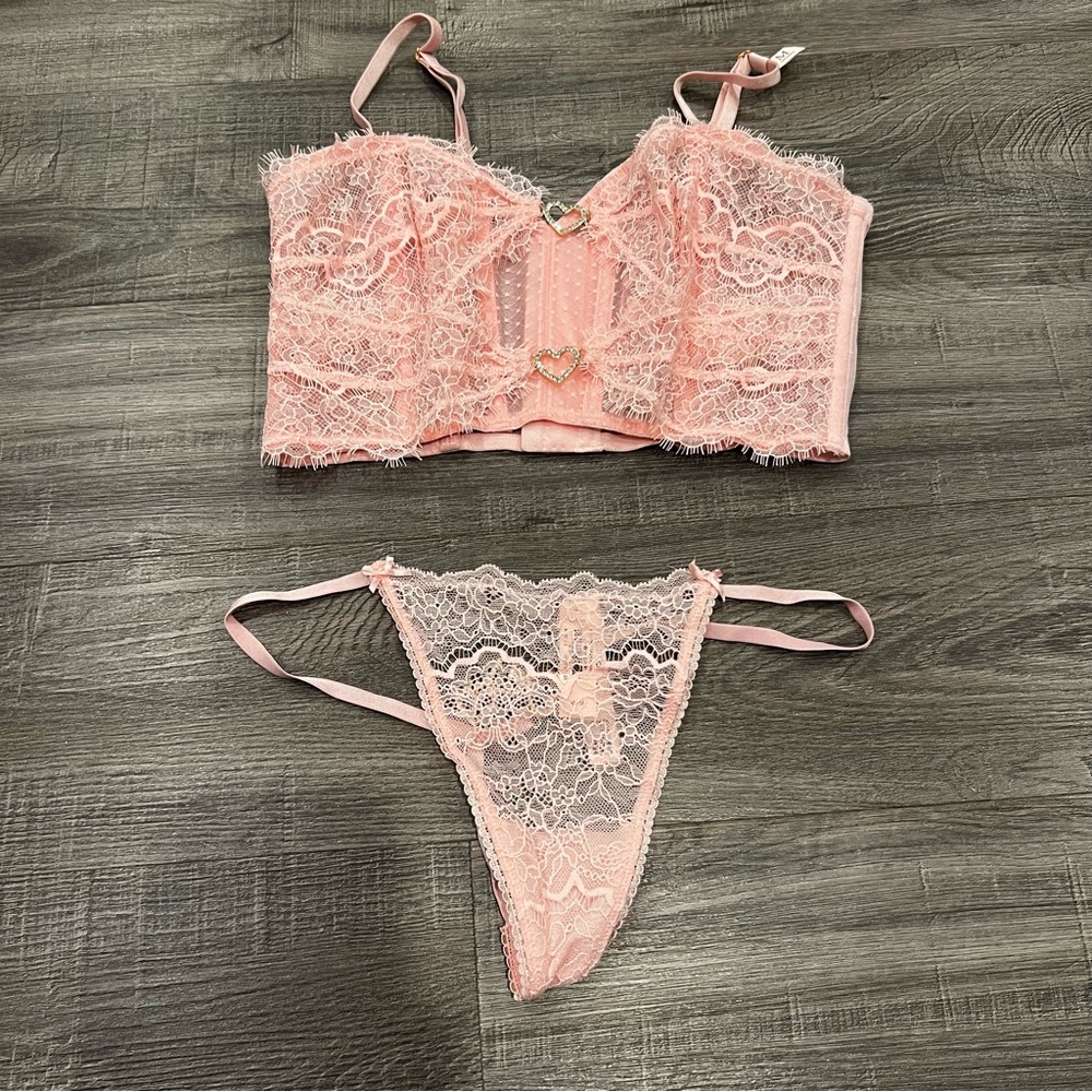 Victoria’s Secret lace two piece lingerie set